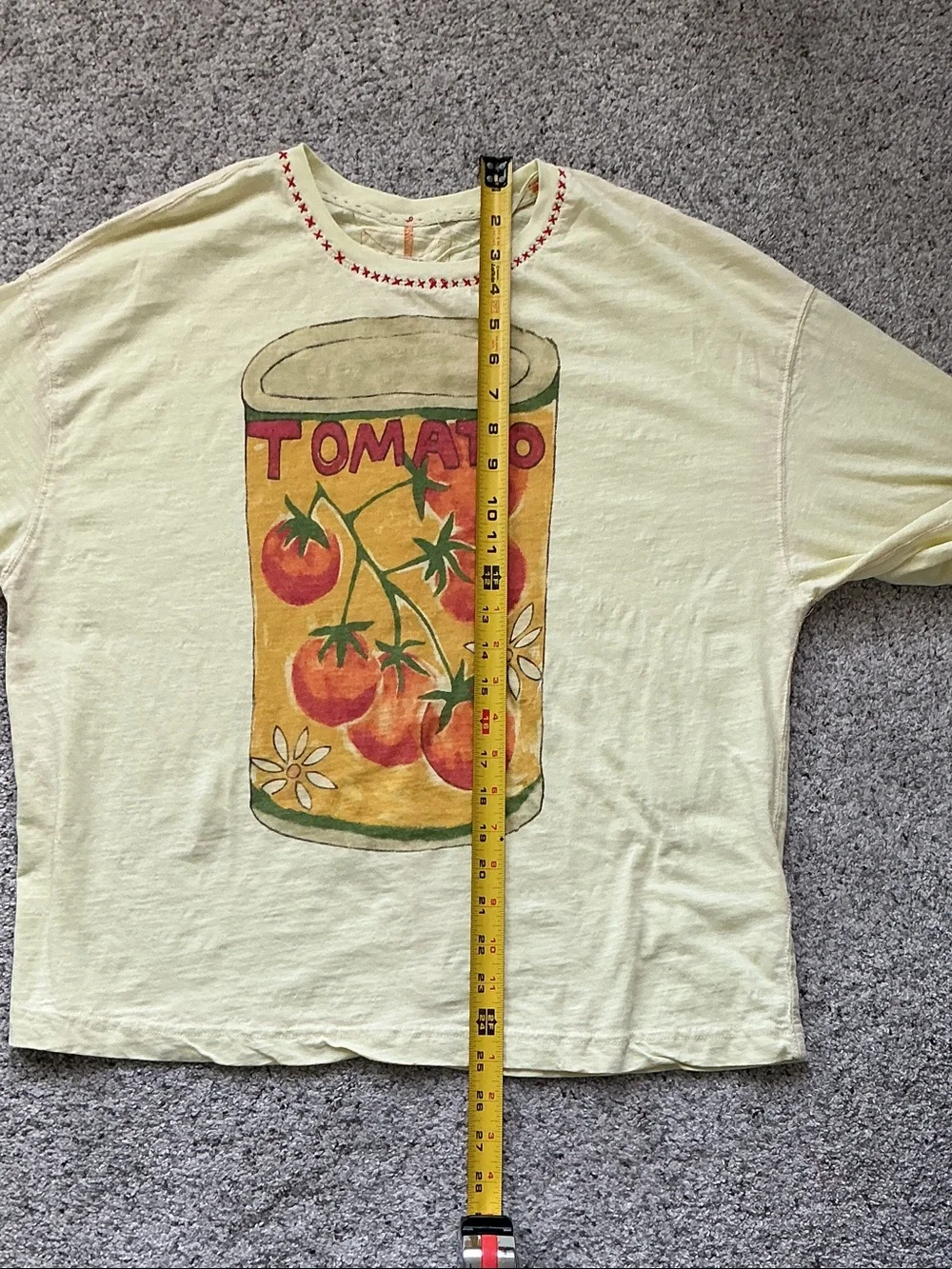 New We The Free By Free People In Spring Tomato Can Graphic Short Sleeve Tee